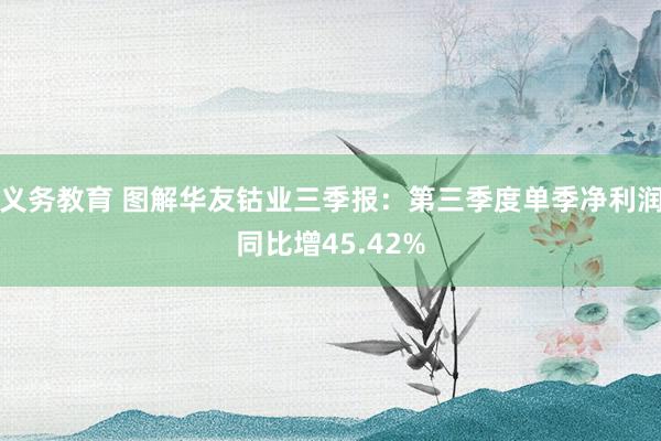 义务教育 图解华友钴业三季报：第三季度单季净利润同比增45.42%