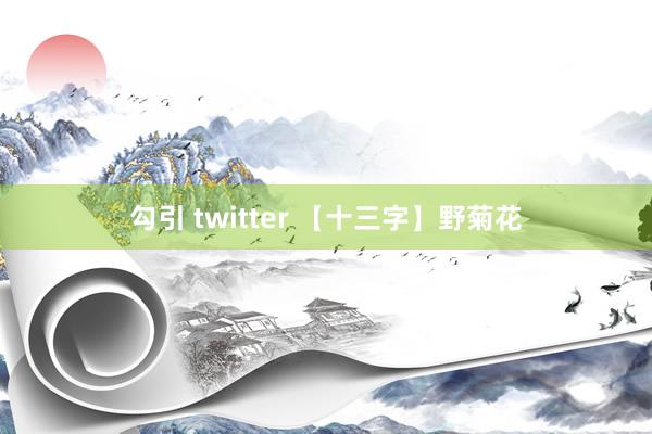 勾引 twitter 【十三字】野菊花